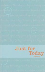 Just For Today -Daily Reading | Greater New York Region of NA