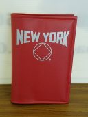 Red Single Book Cover silver ink